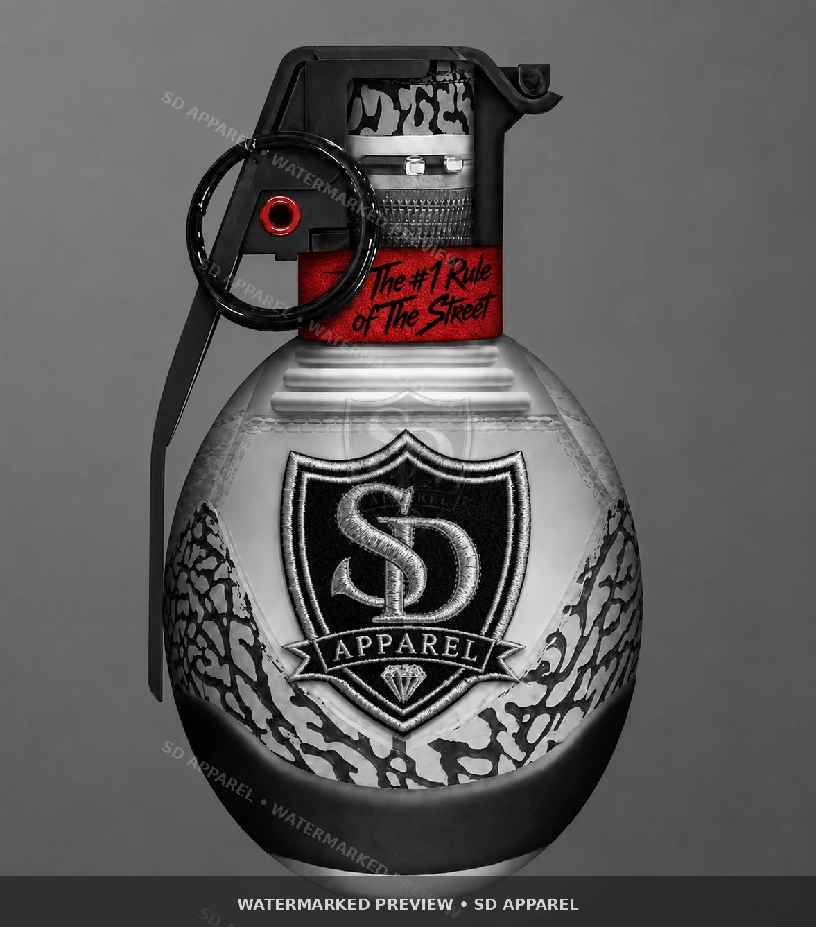 Rule of the Street Grenade design preview