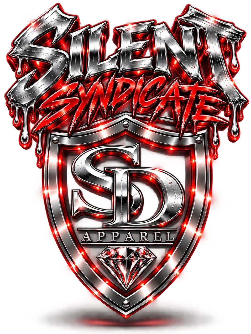Silent Syndicate Red Shield design preview