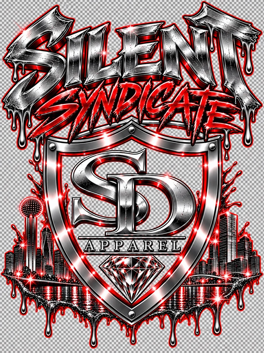 Silent Syndicate Dallas design preview