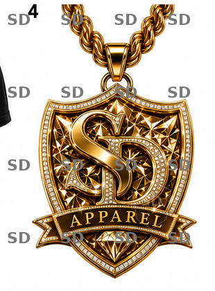 Gold SD Shield design preview
