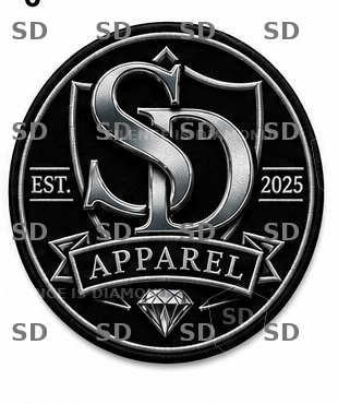 SD Apparel Patch design preview