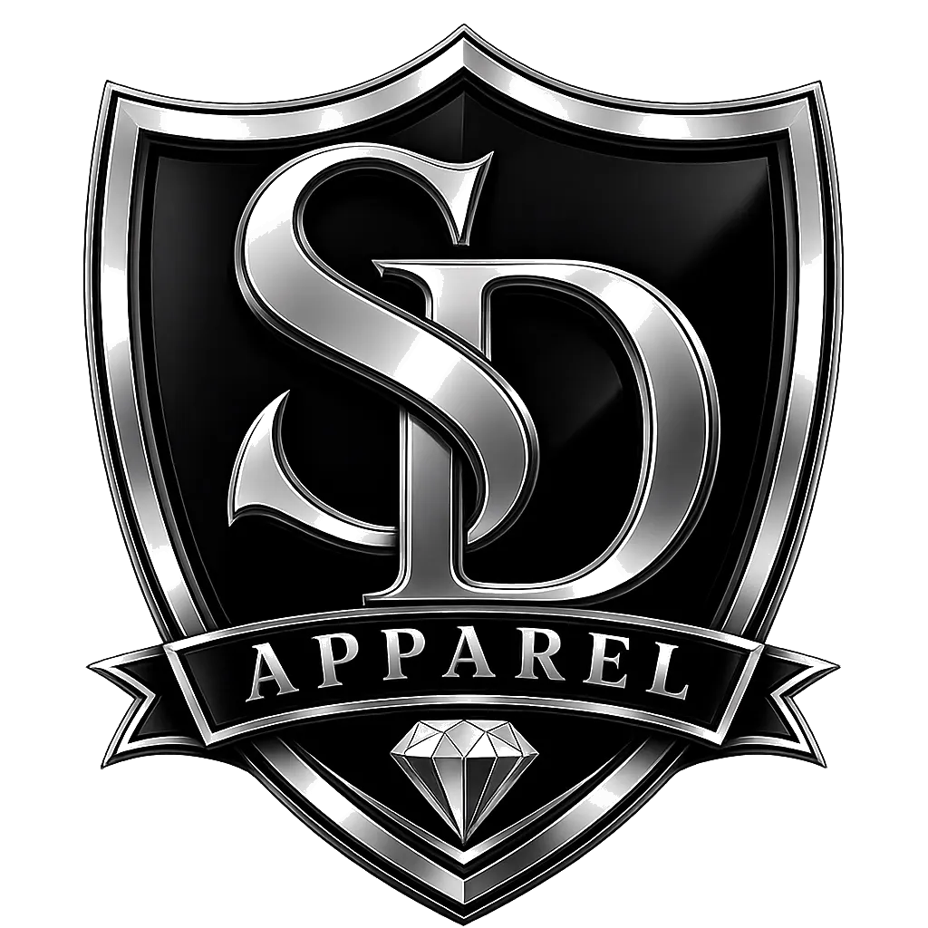 SD Apparel shield logo